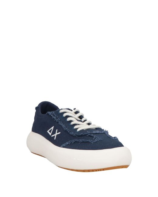 Sun 68 Blue Trainers for men