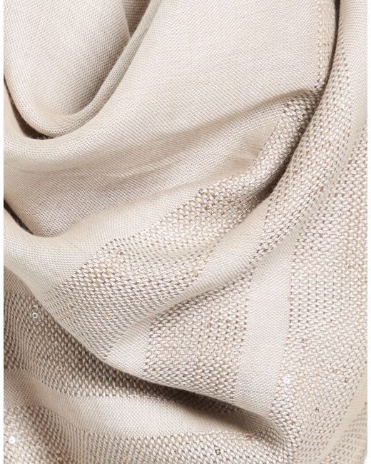 Peserico Natural Scarf Modal, Cotton, Polyester
