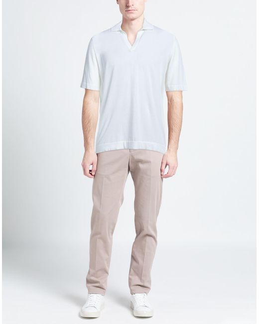 Drumohr White Jumper for men