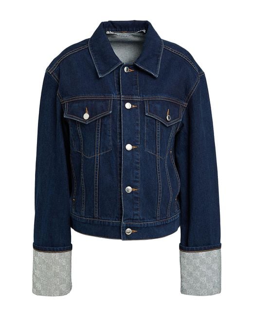 Alexander Wang Blue Jeansjacke/-mantel