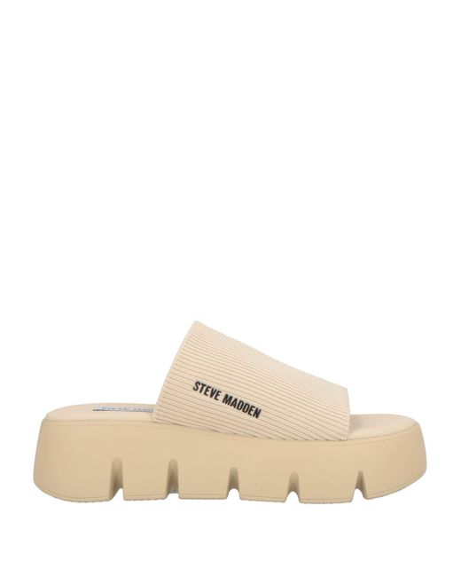 Steve Madden Natural Sandals