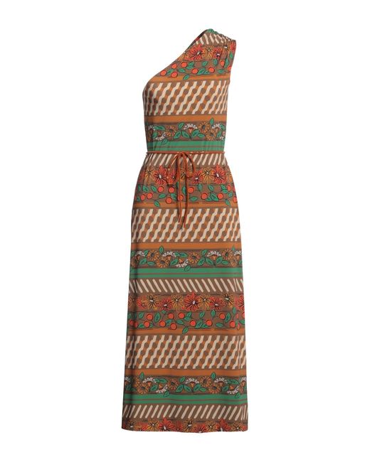 Siyu Natural Maxi-Kleid