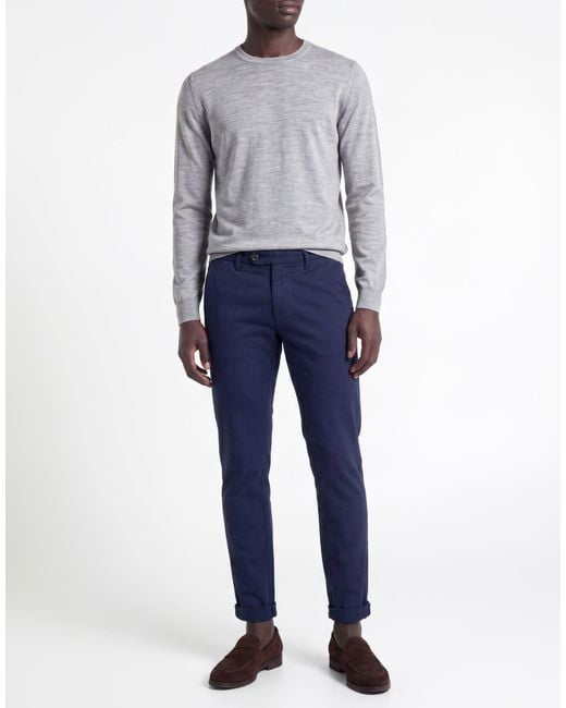 Roy Rogers Blue Midnight Pants Cotton, Lyocell, Elastane for men