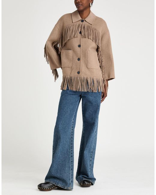 Maje Brown Coats