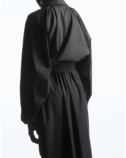 COS Black Midi-Kleid