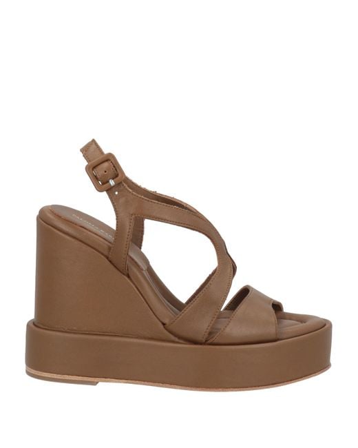 Paloma Barceló Brown Sandals