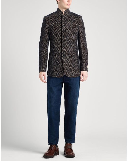 Massimo Alba Black Jackets for men
