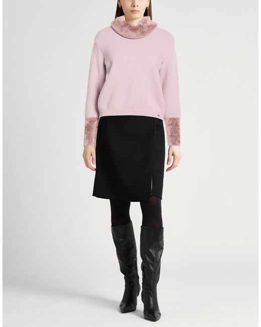 Herno Pink Rollkragenpullover