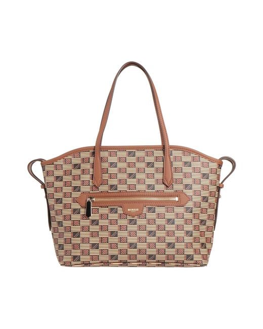 Moreau Paris Brown Handbag Leather