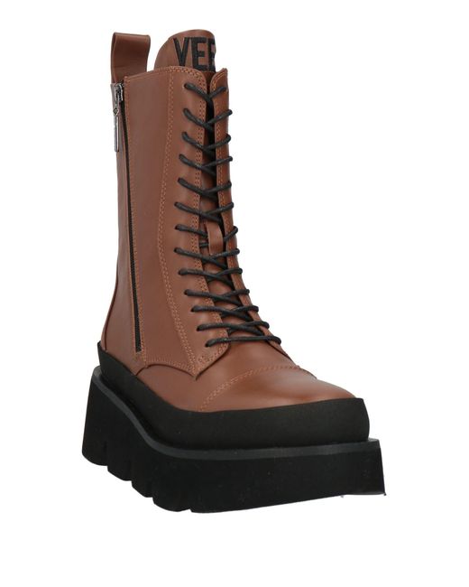 Emanuélle Vee Brown Ankle Boots