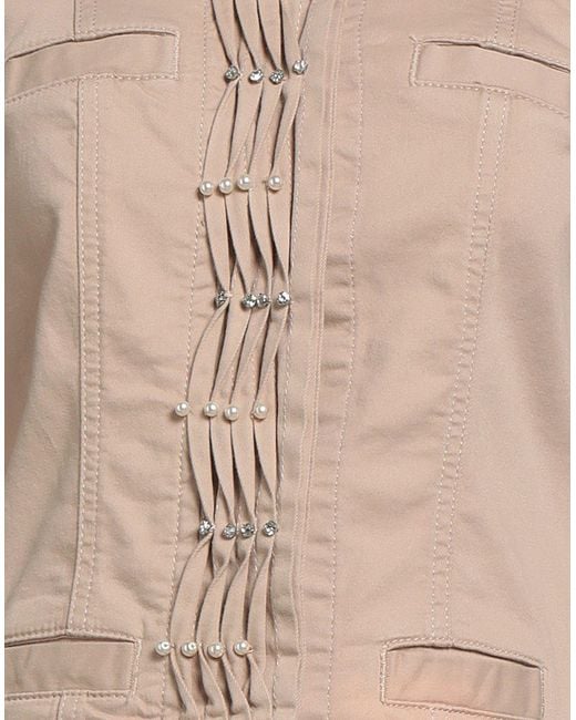 Liu Jo Natural Jacket Cotton, Elastane