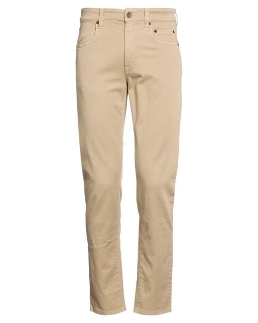 Siviglia Natural Pants Cotton, Elastane for men