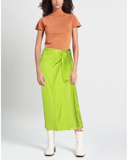 ViCOLO Green Maxi Skirt