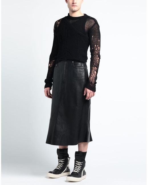 Rick Owens Black Sweater for men