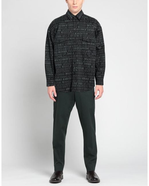 Camicia di Versace Jeans Couture in Black da Uomo