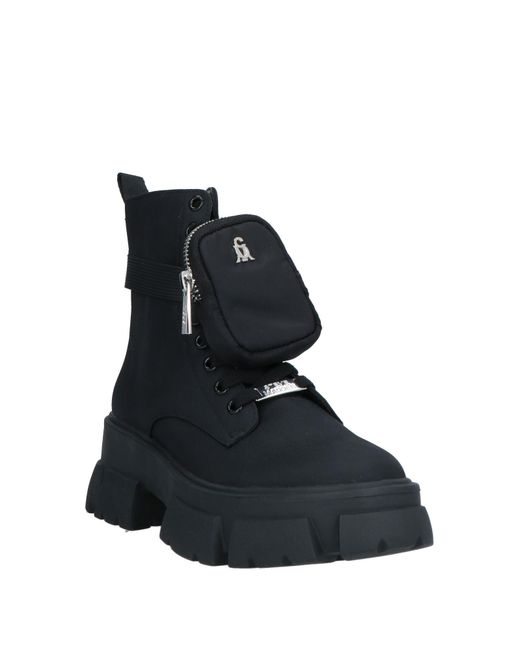 Steve Madden Black Ankle Boots