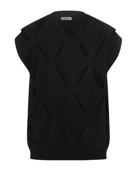 valentino black jumper
