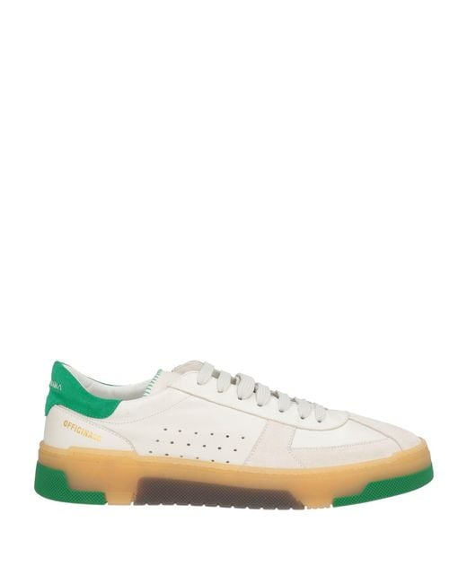 Officina 36 White Sneakers Leather for men