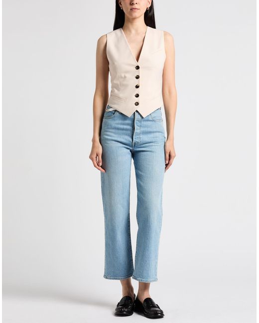 Philosophy Di Lorenzo Serafini White Tailored Vest