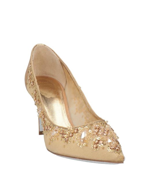 Rene Caovilla Natural Pumps