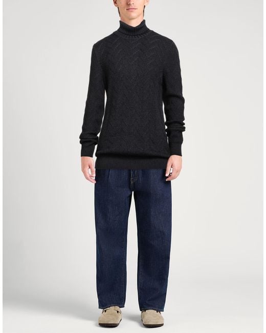 Gran Sasso Blue Turtleneck for men