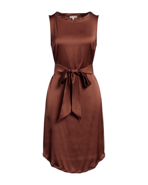 Camicettasnob Brown Midi Dress