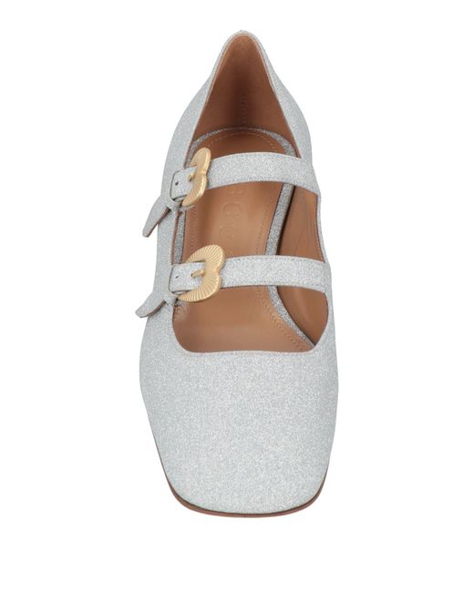 A.Bocca White Ballet Flats