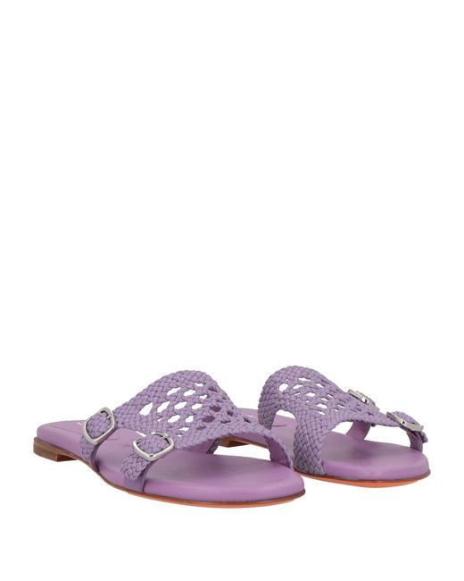 Santoni Purple Sandals