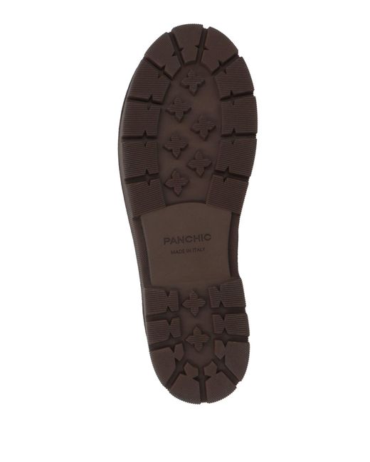 Pànchic Brown Dark Ankle Boots Leather for men