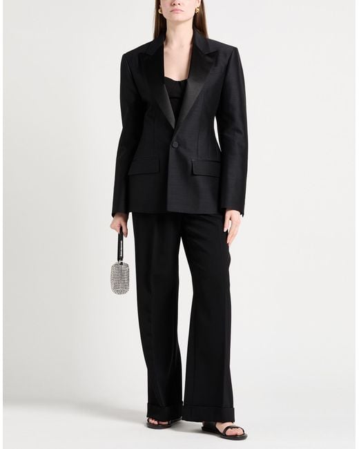 DSquared² Black Blazer Virgin Wool, Silk