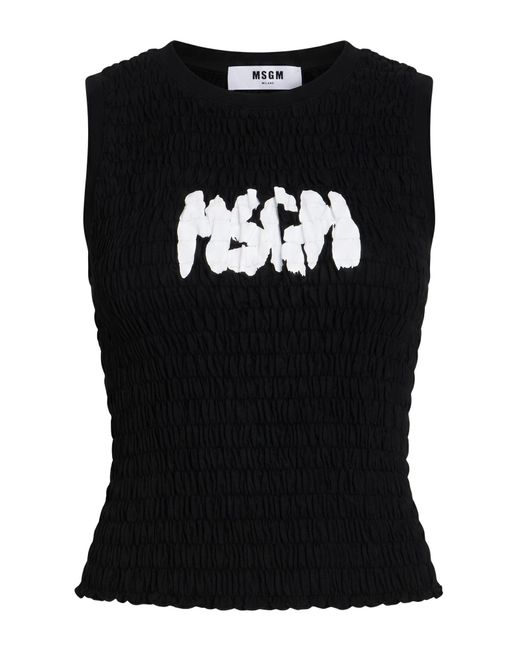 MSGM Black Top