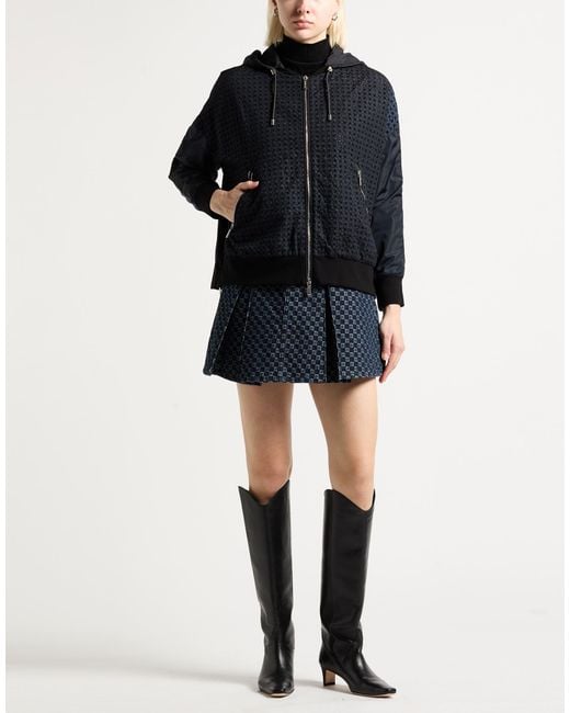 Moorer Black Jacket Polyamide, Viscose, Elastane