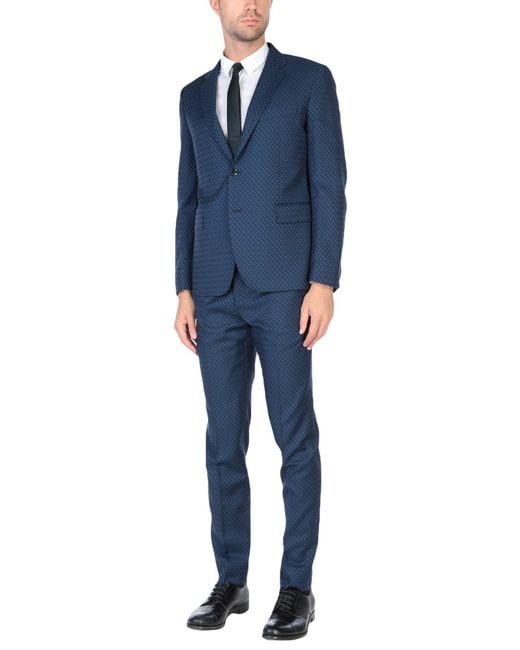 Brian Dales Blue Suits for men