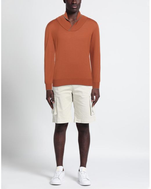 Svevo Brown Sweater for men