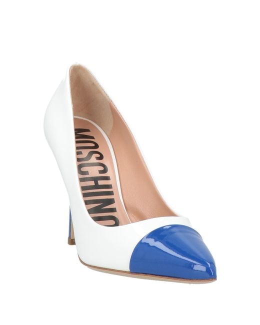 Moschino Blue Pumps Leather