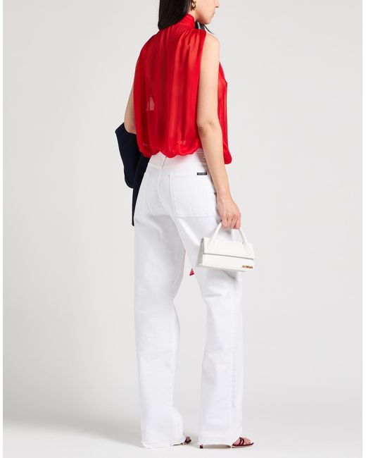 Dolce & Gabbana White Pants Cotton