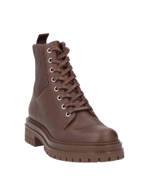 Gianvito Rossi Brown Ankle Boots