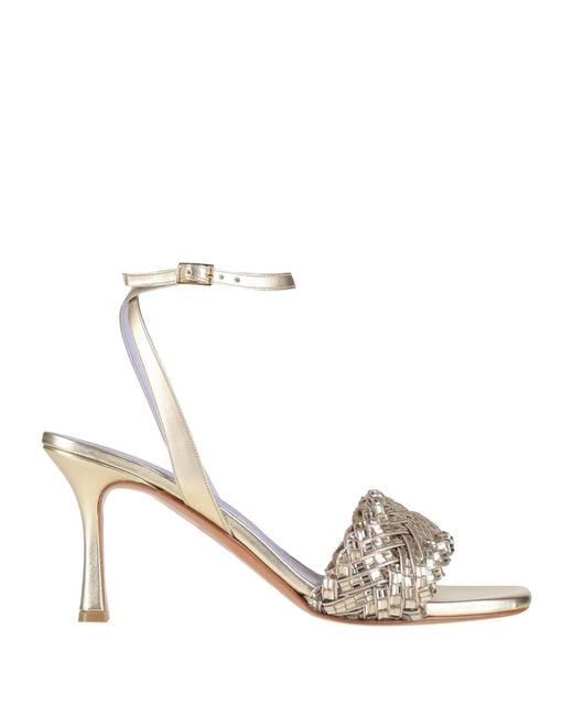 Albano Metallic Sandals