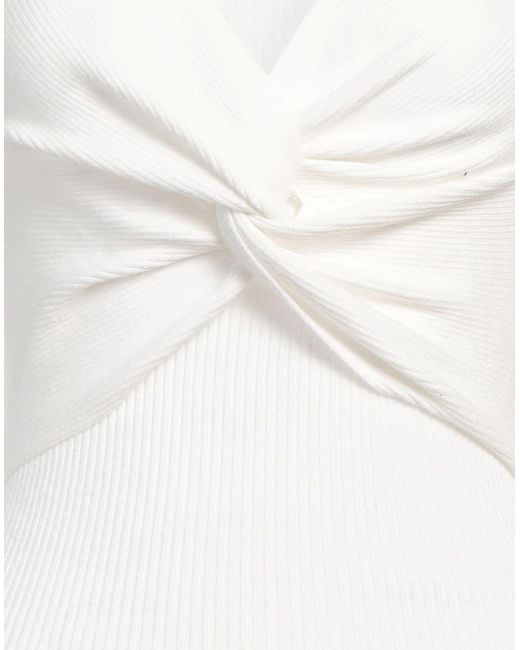 DIVEDIVINE White Sweater Viscose, Polyester, Polyamide