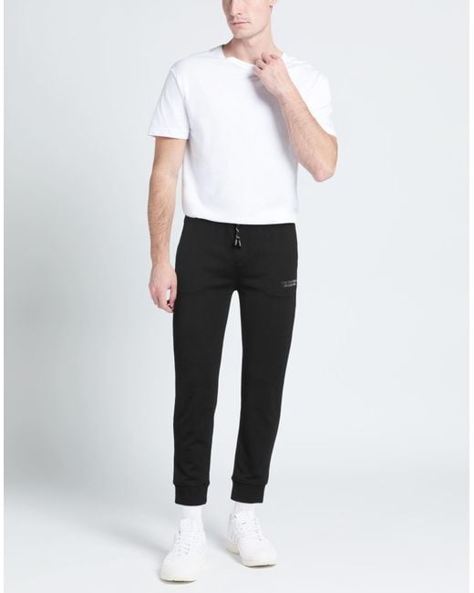 ARMANI EXCHANGE Black Pants Cotton, Polyester for men