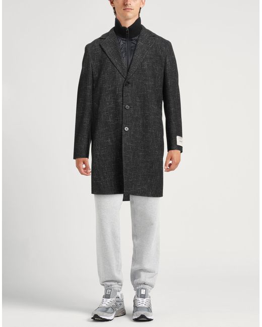 Paoloni Black Coats for men