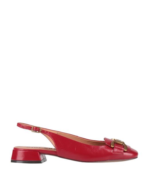 Bibi Lou Red Ballet Flats