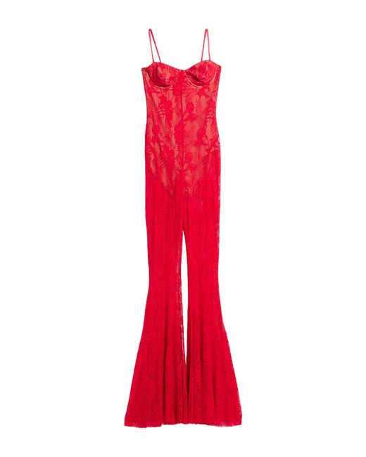 Norma Kamali Red Jumpsuit