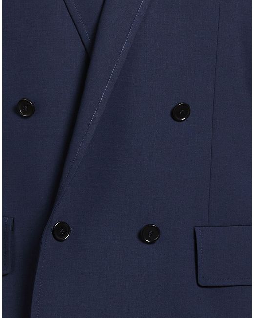 MSGM Blue Blazers for men