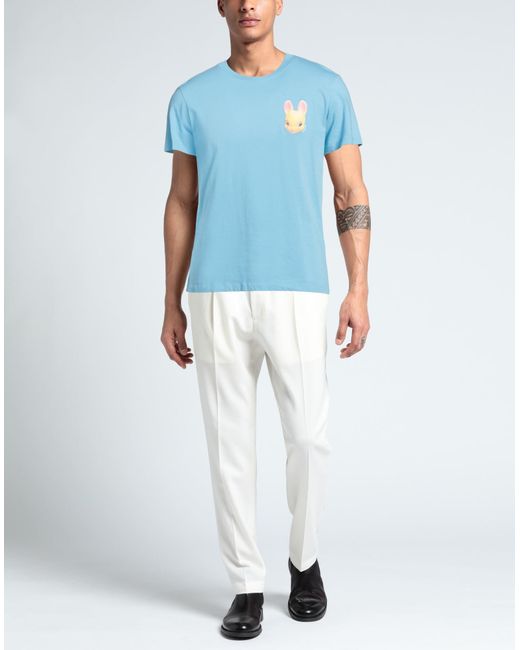 Sandro Blue T-shirt for men
