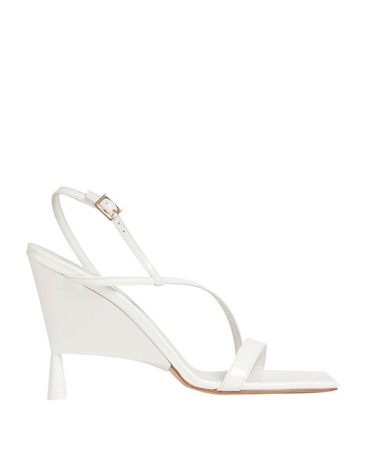 GIA RHW White Sandals