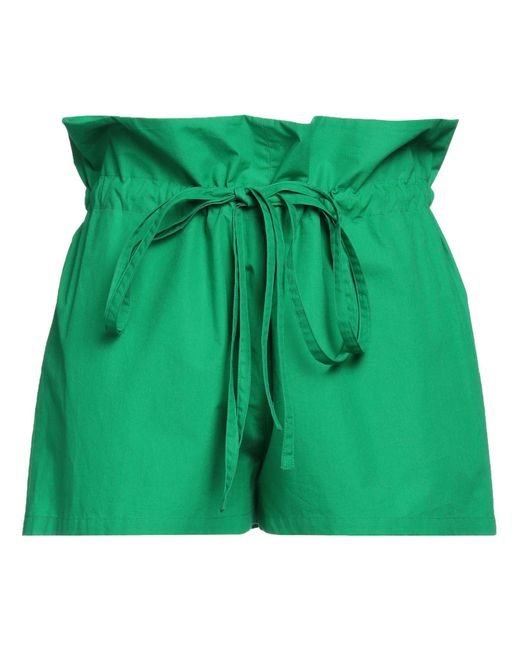 BENJAMIN BENMOYAL Green Shorts & Bermuda Shorts