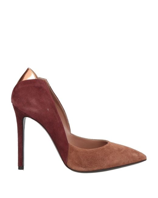 Pollini Brown Pumps Leather