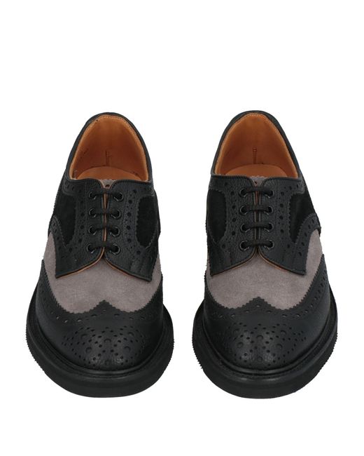 Tricker's Black Lace-up Shoes for men