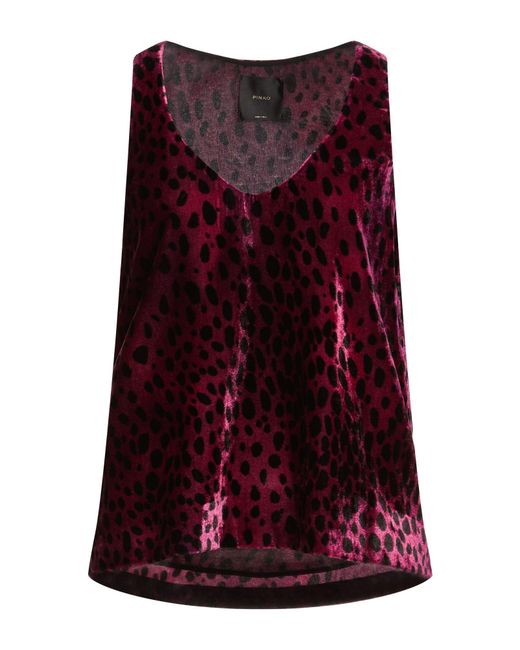 Pinko Purple Garnet Top Viscose, Polyamide